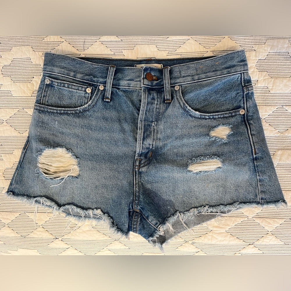 Madewell Relaxed Denim short size 27